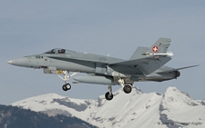 McDonnell Douglas F/A-18C Hornet | J-5024 | Swiss Air Force | SION (LSGS/SIR) 25.01.2006