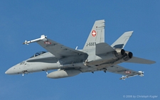 McDonnell Douglas F/A-18C Hornet | J-5023 | Swiss Air Force | SION (LSGS/SIR) 25.01.2006