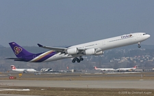 Airbus A340-642 | HS-TNB | Thai Airways International | Z&UUML;RICH (LSZH/ZRH) 19.03.2006