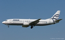 Boeing 737-408 | SX-BGR | Aegean Airlines | Z&UUML;RICH (LSZH/ZRH) 03.06.2006