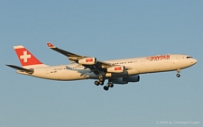 Airbus A340-313X | HB-JMC | Swiss International Air Lines | Z&UUML;RICH (LSZH/ZRH) 11.06.2006