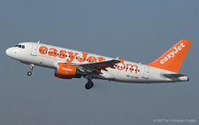 Airbus A319-111 | HB-JZJ | EasyJet Switzerland | BARCELONA (LEBL/BCN) 19.01.2007