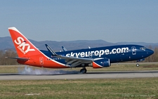 Boeing 737-76N | OM-NGA | SkyEurope Airlines | BASLE (LFSB/BSL) 11.03.2007