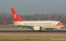 Boeing 737-7AK | HB-JJA | PrivatAir | BASLE (LFSB/BSL) 24.12.2007