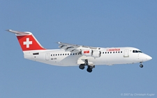 Avro RJ100 | HB-IYR | Swiss International Air Lines | Z&UUML;RICH (LSZH/ZRH) 26.01.2007