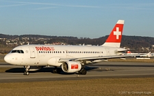 Airbus A319-112 | HB-IPR | Swiss International Air Lines | Z&UUML;RICH (LSZH/ZRH) 07.02.2007