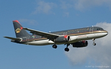 Airbus A320-232 | JY-AYF | Royal Jordanian Airlines | Z&UUML;RICH (LSZH/ZRH) 10.03.2007