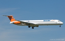 McDonnell Douglas MD-83 | SX-BEU | Euroair | Z&UUML;RICH (LSZH/ZRH) 14.07.2007
