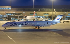 McDonnell Douglas MD-83 | EC-HNC | Spanair | Z&UUML;RICH (LSZH/ZRH) 15.12.2007