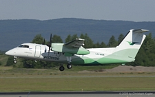 De Havilland Canada DHC-8-103B | LN-WIM | Wideroe | OSLO GARDERMOEN (ENGM/OSL) 08.06.2008