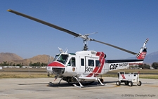 Bell EH-1H Iroquois | N491DF | California Department of Forestry | HEMET / RYAN FIELD (KHMT/HMT) 22.10.2008