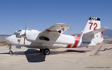 Grumman S-2F3AT Tracker | N435DF | California Department of Forestry | HEMET / RYAN FIELD (KHMT/HMT) 22.10.2008