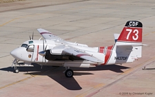 Grumman S-2F3AT Tracker | N437DF | California Department of Forestry | HEMET / RYAN FIELD (KHMT/HMT) 22.10.2008