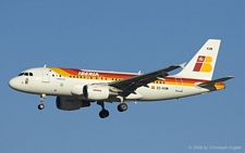 Airbus A319-111 | EC-KHM | Iberia | MADRID-BARAJAS (LEMD/MAD) 19.01.2008