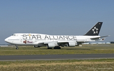 Boeing 747-4D7 | HS-TGW | Thai Airways International  |  Star Alliance c/s | PARIS CHARLES-DE-GAULLE (LFPG/CDG) 20.09.2008