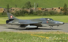 Hawker Hunter T.68 | HB-RVP | private | ST. STEPHAN (LSTS/---) 09.08.2008