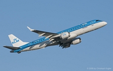 Embraer ERJ-190STD | PH-EZB | KLM Cityhopper | Z&UUML;RICH (LSZH/ZRH) 26.12.2008