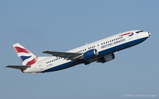 Boeing 737-436 | G-GBTA | British Airways | Z&UUML;RICH (LSZH/ZRH) 26.12.2008