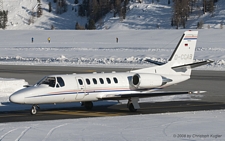 Cessna 550 Citation II | D-CCAB | untitled (Air Hamburg) | SAMEDAN (LSZS/SMV) 27.12.2008