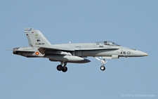 McDonnell Douglas F/A-18A Hornet | C.15-73 | Spanish Air Force | LAS PALMAS / GANDO (GCLP/LPA) 09.09.2009