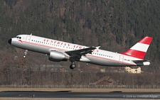 Airbus A320-214 | OE-LBP | Austrian Airlines  |  Retro c/s | INNSBRUCK-KRANEBITTEN (LOWI/INN) 10.01.2009