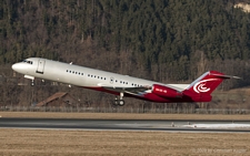 Fokker 100 | OE-IID | untitled (Mjet) | INNSBRUCK-KRANEBITTEN (LOWI/INN) 10.01.2009