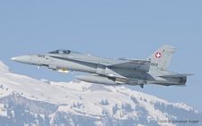 McDonnell Douglas F/A-18C Hornet | J-5022 | Swiss Air Force | SION (LSGS/SIR) 31.01.2009