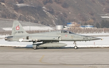 Northrop F-5E Tiger II | J-3076 | Swiss Air Force | SION (LSGS/SIR) 31.01.2009
