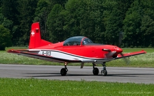 Pilatus PC-7 | A-913 | Swiss Air Force | MOLLIS (LSMF/---) 04.07.2009