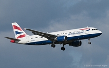 Airbus A320-211 | G-BUSJ | British Airways | Z&UUML;RICH (LSZH/ZRH) 07.03.2009