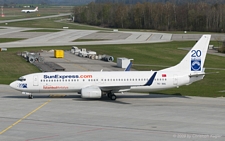 Boeing 737-85F | TC-SUL | SunExpress | Z&UUML;RICH (LSZH/ZRH) 11.04.2009