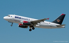 Airbus A319-132 | JY-AYP | Royal Jordanian Airlines  |  Oneworld sticker | Z&UUML;RICH (LSZH/ZRH) 13.06.2009