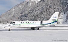 Cessna 680 Citation Sovereign | OK-EMA | Travel Servis | SAMEDAN (LSZS/SMV) 26.12.2009