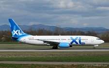 Boeing 737-8Q8 | D-AXLG | XL Airways Germany | BASLE (LFSB/BSL) 05.04.2010