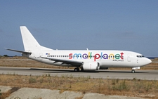 Boeing 737-31S | LY-FLC | Small Planet Airlines | RHODOS - DIAGORAS (LGRP/RHO) 27.09.2010