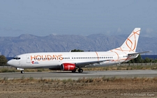 Boeing 737-436 | OK-WGX | CSA Czech Airlines  |  Holidays c/s | RHODOS - DIAGORAS (LGRP/RHO) 28.09.2010