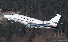 Dassault Falcon 2000 | CS-DNS | untitled (Netjets Europe) | INNSBRUCK-KRANEBITTEN (LOWI/INN) 16.01.2010