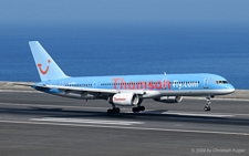 Boeing 757-204 | G-BYAW | ThomsonFly | MADEIRA-FUNCHAL (LPMA/FNC) 21.05.2010