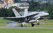 McDonnell Douglas F/A-18C Hornet | J-5004 | Swiss Air Force | EMMEN (LSME/---) 08.07.2010