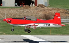 Pilatus PC-7 | A-931 | Swiss Air Force | MEIRINGEN (LSMM/---) 06.04.2010