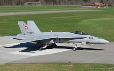 McDonnell Douglas F/A-18C Hornet | J-5004 | Swiss Air Force | MEIRINGEN (LSMM/---) 06.04.2010