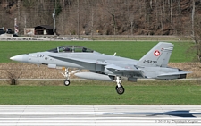 McDonnell Douglas F/A-18D Hornet | J-5237 | Swiss Air Force | MEIRINGEN (LSMM/---) 06.04.2010