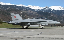 McDonnell Douglas F/A-18D Hornet | J-5237 | Swiss Air Force | MEIRINGEN (LSMM/---) 06.04.2010