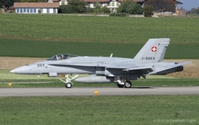 McDonnell Douglas F/A-18C Hornet | J-5023 | Swiss Air Force | PAYERNE (LSMP/---) 21.10.2010
