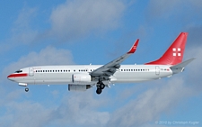 Boeing 737-86Q | HB-IIR | PrivatAir | Z&UUML;RICH (LSZH/ZRH) 30.01.2010