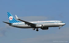 Boeing 737-8K2 | PH-BXA | KLM Royal Dutch Airlines  |  Retro c/s | Z&UUML;RICH (LSZH/ZRH) 20.02.2010