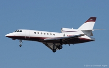 Dassault Falcon 50 | N496PT | private | LOS ANGELES INTL (KLAX/LAX) 23.10.2011