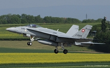 McDonnell Douglas F/A-18C Hornet | J-5005 | Swiss Air Force | PAYERNE (LSMP/---) 06.05.2011