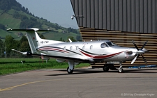 Pilatus PC-12/47E | HB-FVO | private | BUOCHS (LSZC/BXO) 22.08.2011