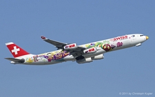 Airbus A340-313X | HB-JMJ | Swiss International Air Lines | Z&UUML;RICH (LSZH/ZRH) 20.03.2011
